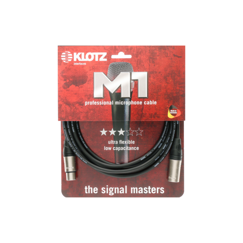 KLotz M1K1FM0500 kabel mikrofonowy 5m